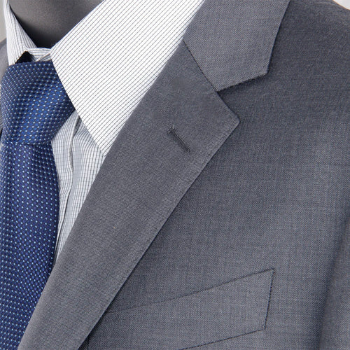 Executive Men’s Grey Wool Made-to-Measure Suit