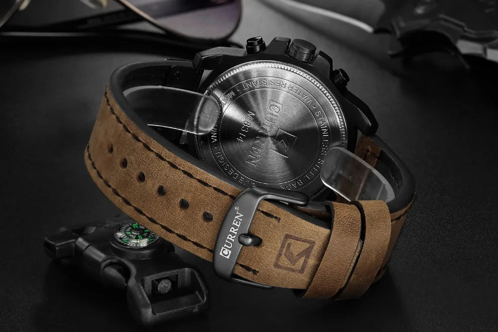 Men's Luxury Quartz Watch – Curren Fashion Sport & Business Wristwatch