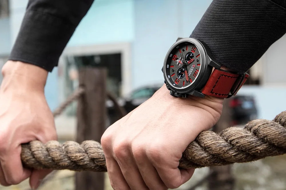 Men's Luxury Quartz Watch – Curren Fashion Sport & Business Wristwatch