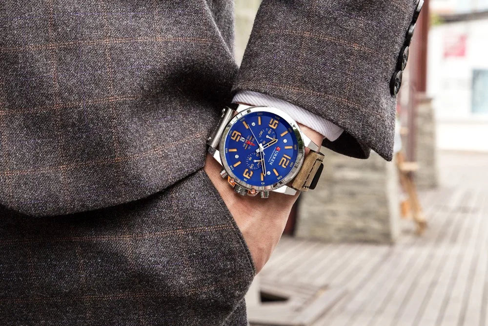 Men's Luxury Quartz Watch – Curren Fashion Sport & Business Wristwatch
