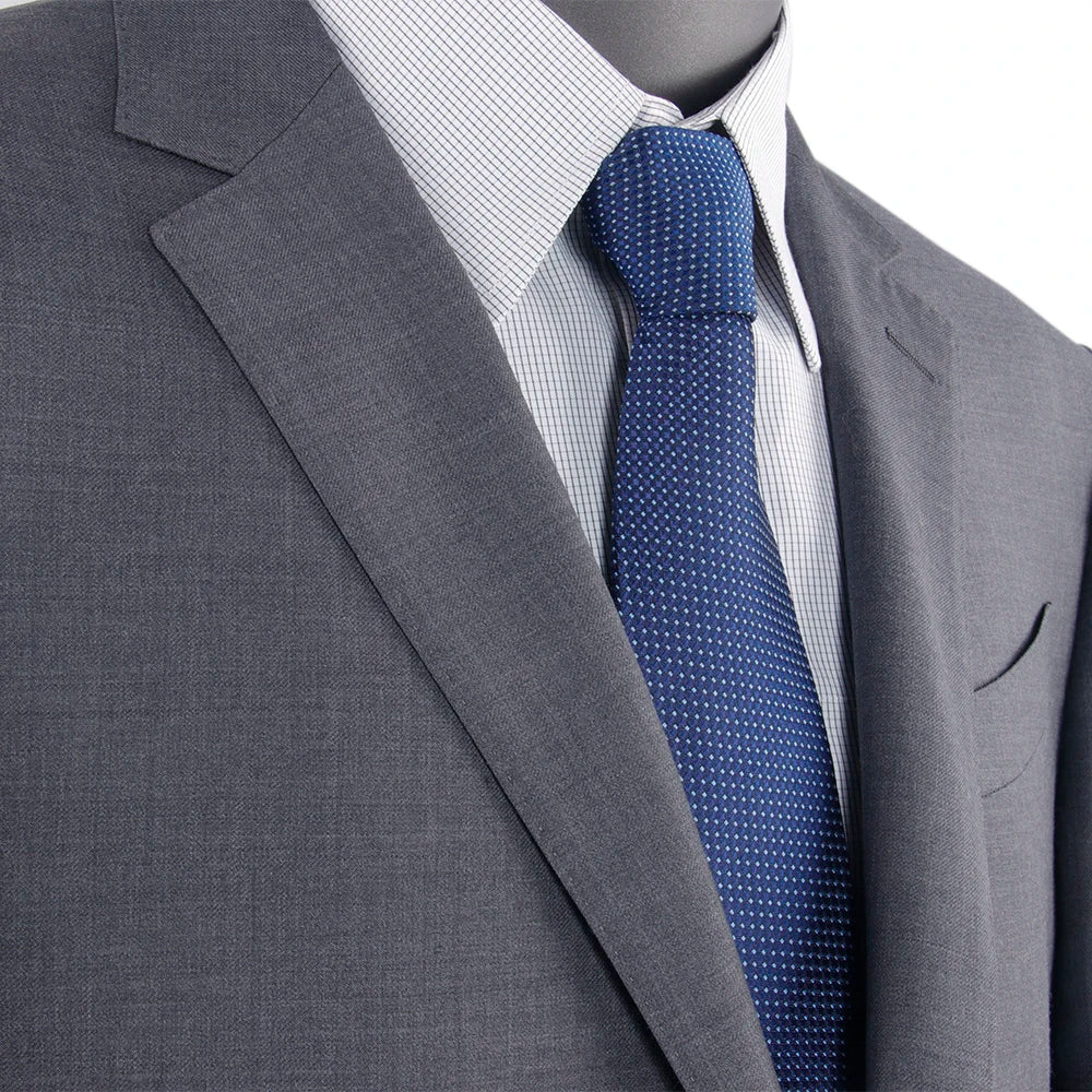 Executive Men’s Grey Wool Made-to-Measure Suit