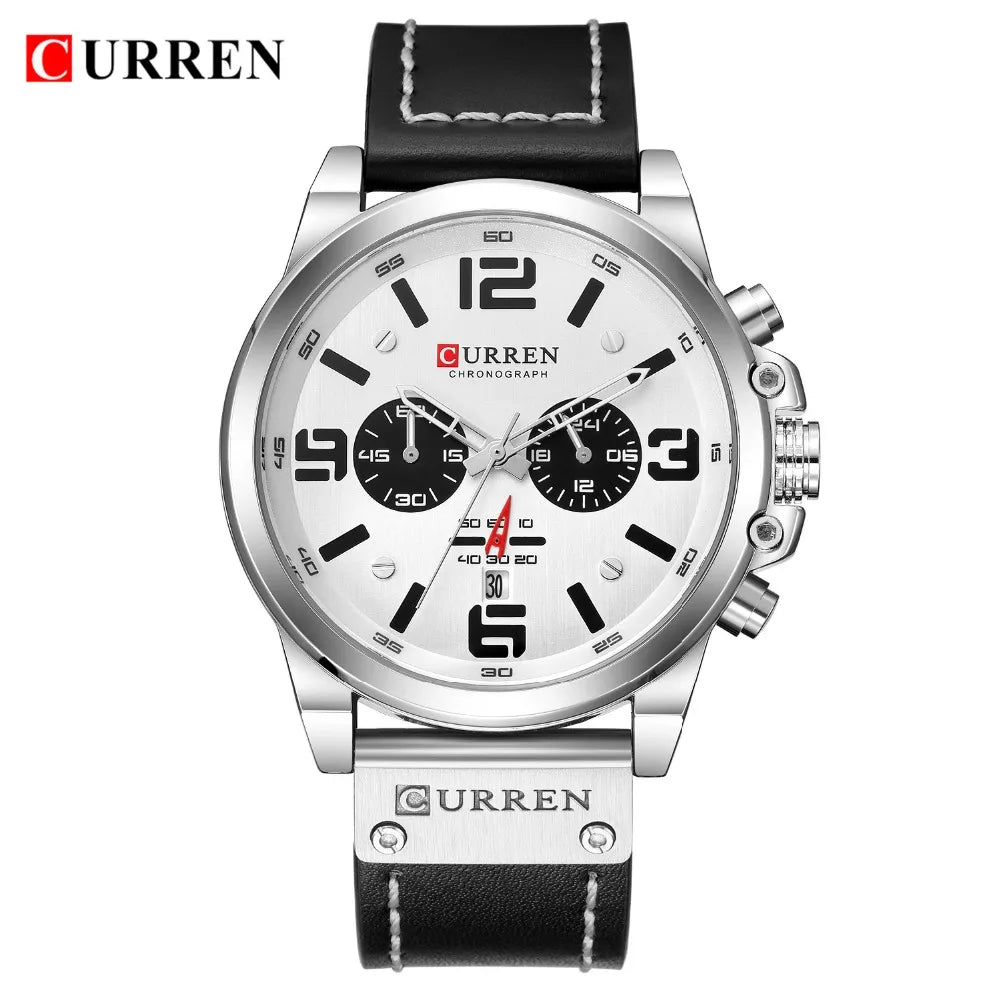 Men's Luxury Quartz Watch – Curren Fashion Sport & Business Wristwatch