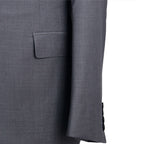 Executive Men’s Grey Wool Made-to-Measure Suit