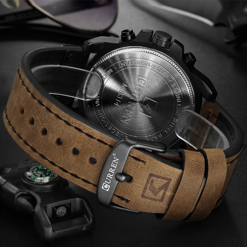 Men's Luxury Quartz Watch – Curren Fashion Sport & Business Wristwatch