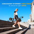 LIT-M4 Foldable Electric Scooter, 800W, 10-Inch Tires