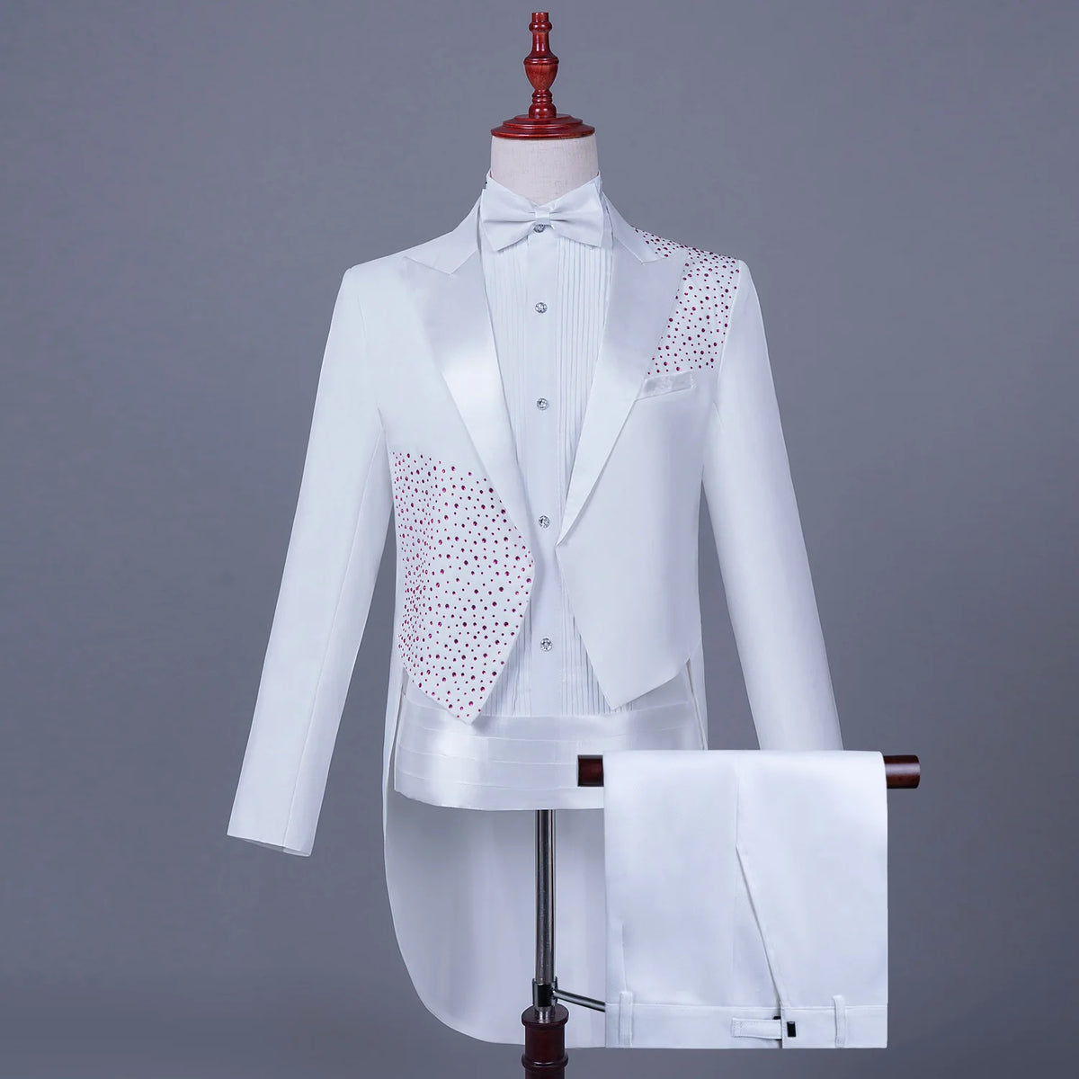 Spotlight Men’s Embellished Slim-Fit Tuxedo