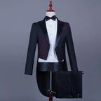 Spotlight Men’s Embellished Slim-Fit Tuxedo