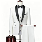Gala Men’s 3-Piece Tuxedo with Shawl Lapels