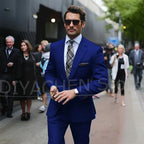 Men’s Slim-Fit Light Grey Suit, Jacket & Trousers