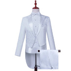 Spotlight Men’s Embellished Slim-Fit Tuxedo