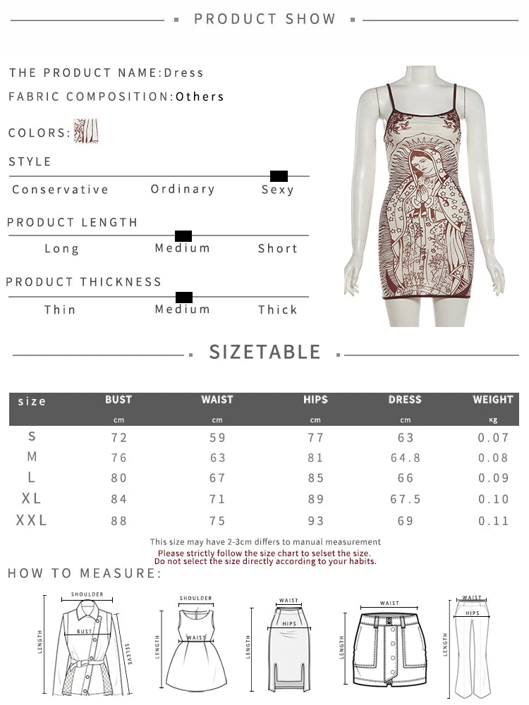 Women's Mini Bodycon Dress – Art Print, Low-Neck, High Stretch