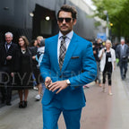 Men’s Slim-Fit Light Grey Suit, Jacket & Trousers