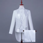 Spotlight Men’s Embellished Slim-Fit Tuxedo